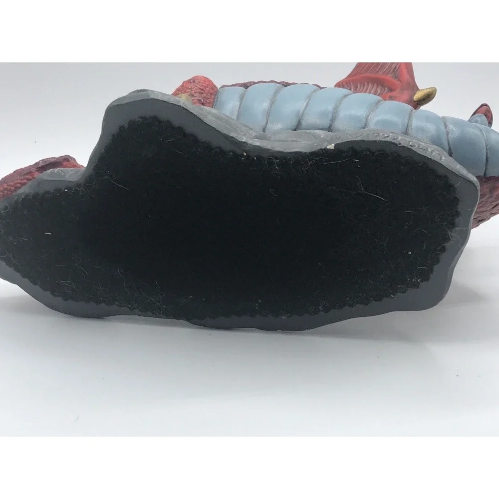 Doc Holiday Spring‎ Dragon Figurine Ceramic 8 in Fantasy Hand Painted DHM 1992